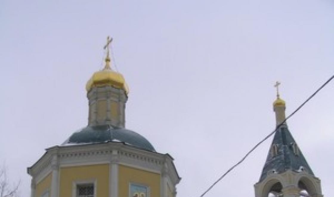 Programma dei servizi nella Chiesa di Sant'Elia il Profeta in Obydensky Lane